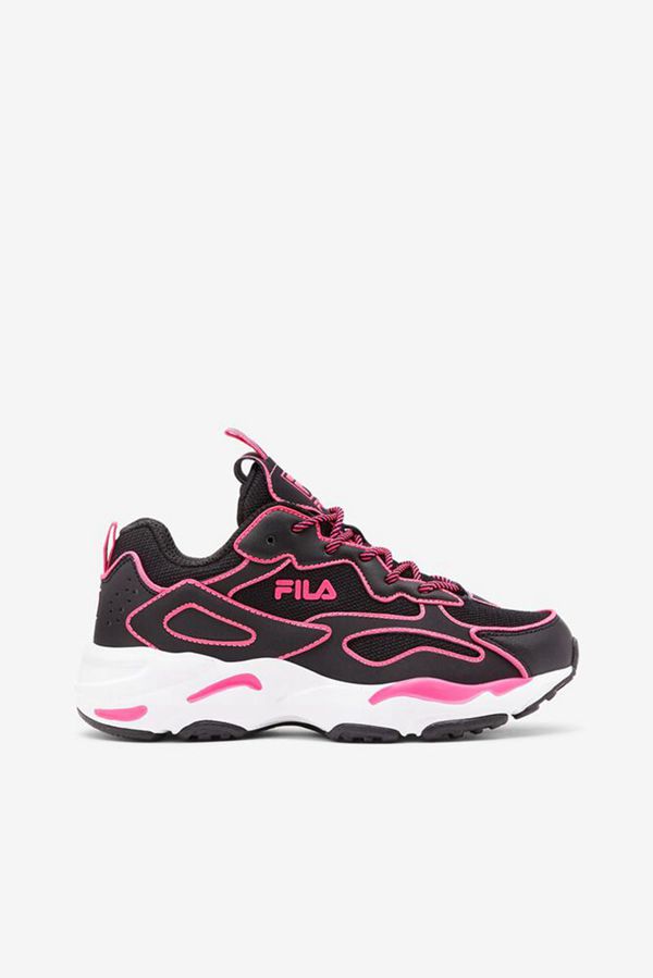 Tênis Fila Mulher Pretas - Fila Ray Tracer Neon Portugal Online,DWZC-83915